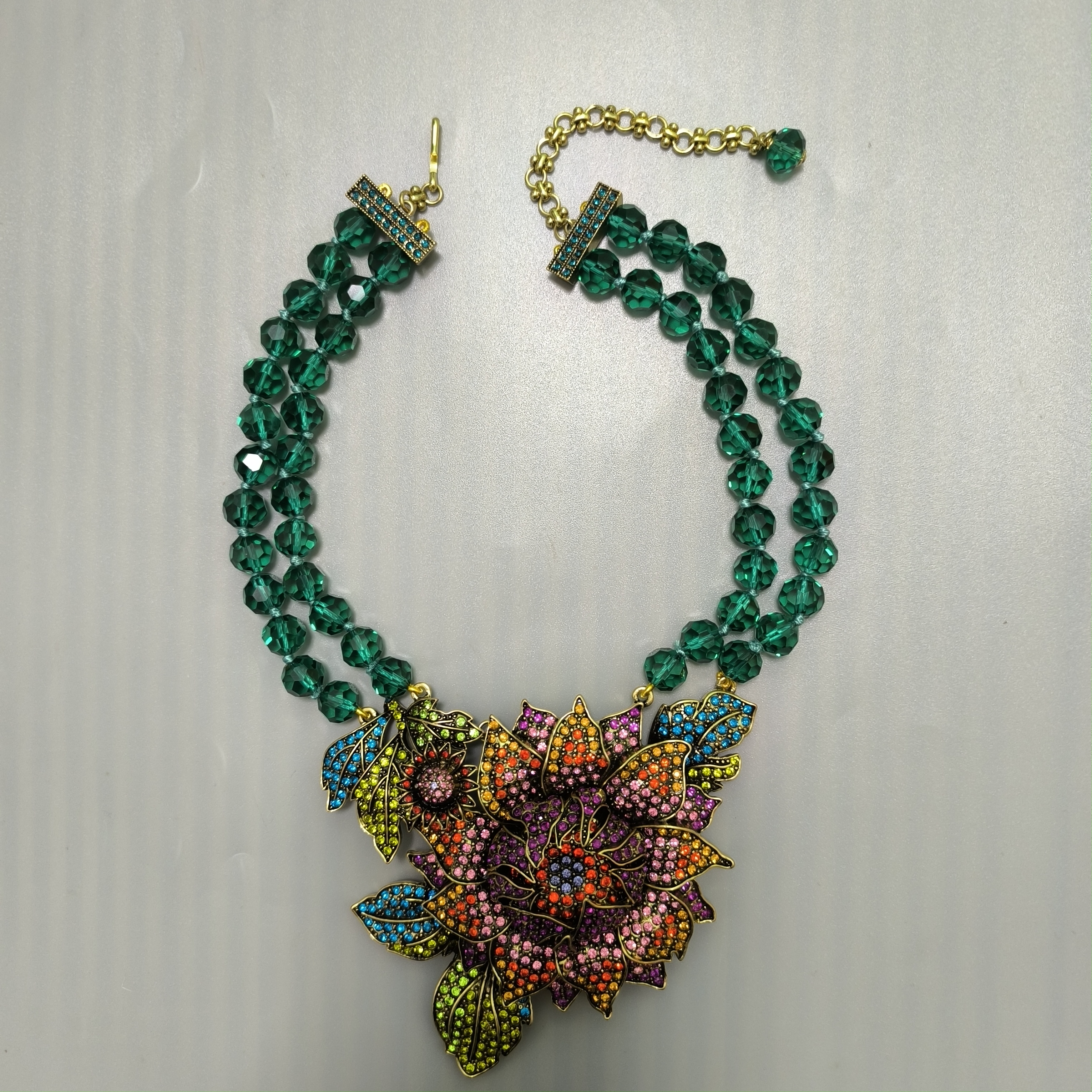 2024 new design fashion fancy grace sunflowers necklace