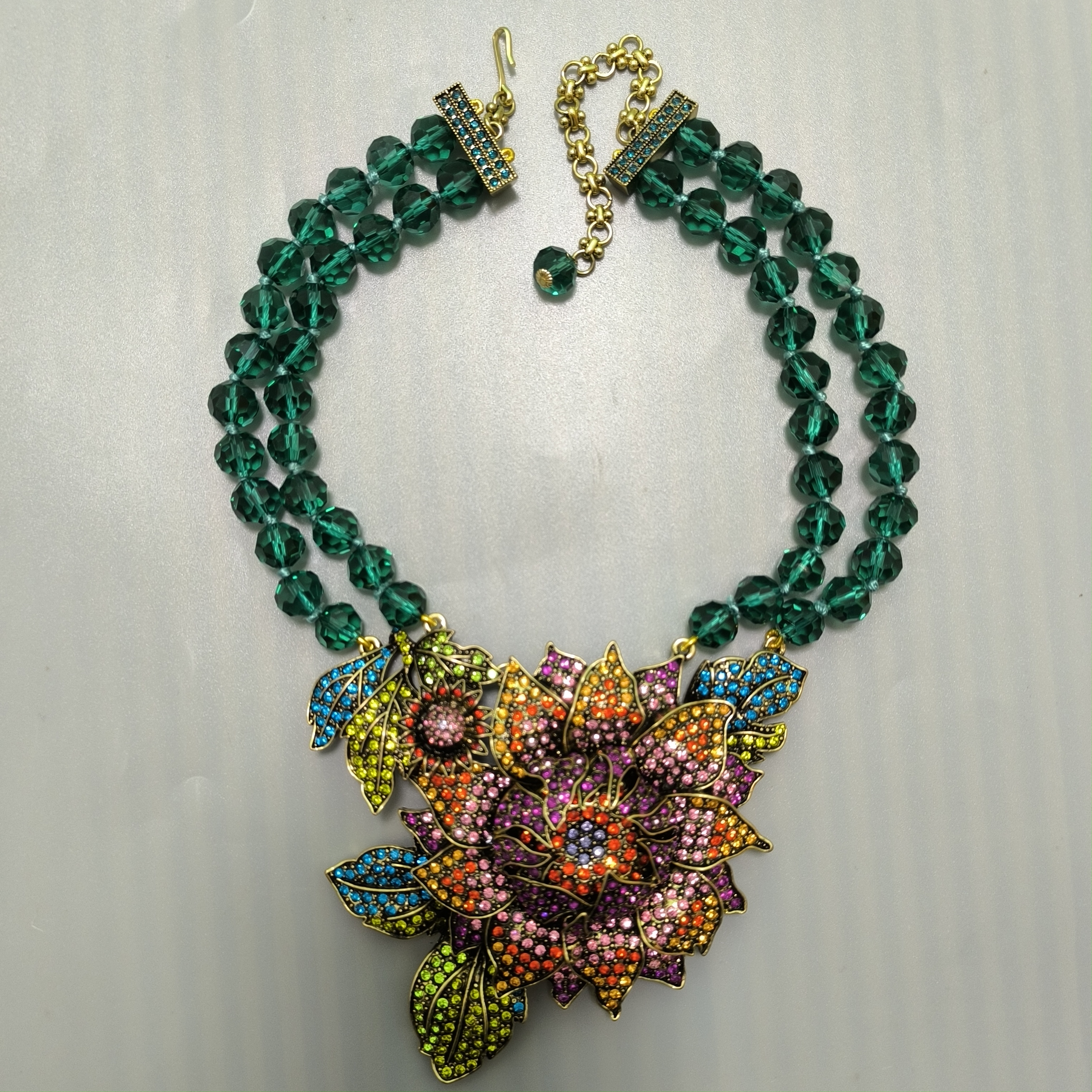 2024 new design fashion fancy grace sunflowers necklace